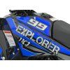 Benzínová čtyřkolka EXPLORER 110 ccm Modrá 11