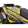 Benzínová čtyřkolka EXPLORER 110 ccm žlutá 10