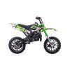 Dětská benzínová motorka STORM spalovací 49 ccm Zelená