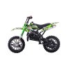 Dětská benzínová motorka STORM spalovací 49 ccm Zelená