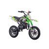 Dětská benzínová motorka STORM spalovací 49 ccm Zelená