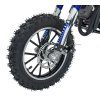 Dětská benzínová motorka STORM 49 ccm Modrá 12