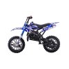 Dětská benzínová motorka STORM 49 ccm Modrá 5