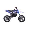 Dětská benzínová motorka STORM 49 ccm Modrá 3