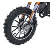 Dětská benzínová motorka STORM 49 ccm Oranžová 12