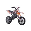 Dětská benzínová motorka STORM 49 ccm Oranžová