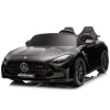 Elektrické Autíčko Mercedes GT63 AMG 24 V Tichý Motor Černé 2